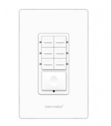 Botonera de 7 Escenas Inteligente ZIGBEE  Orvibo T10S7ZW-1UO